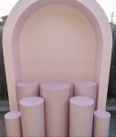 Pink arch