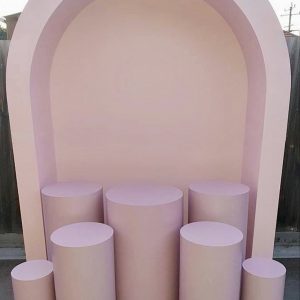 Pink arch