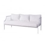 White wire couch