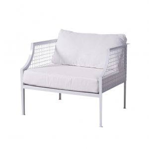 White wire couch