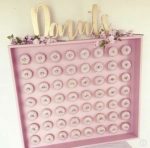 Pink donut wall